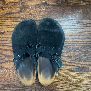 BIRKENSTOCK CLOGS black